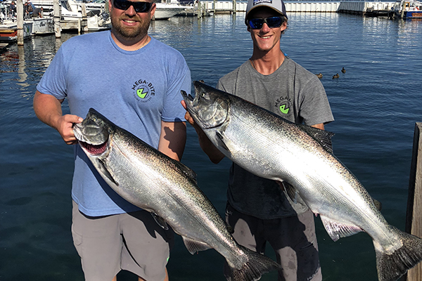 King Salmon Fishing Charters - Mega-Bite Fishing Charters