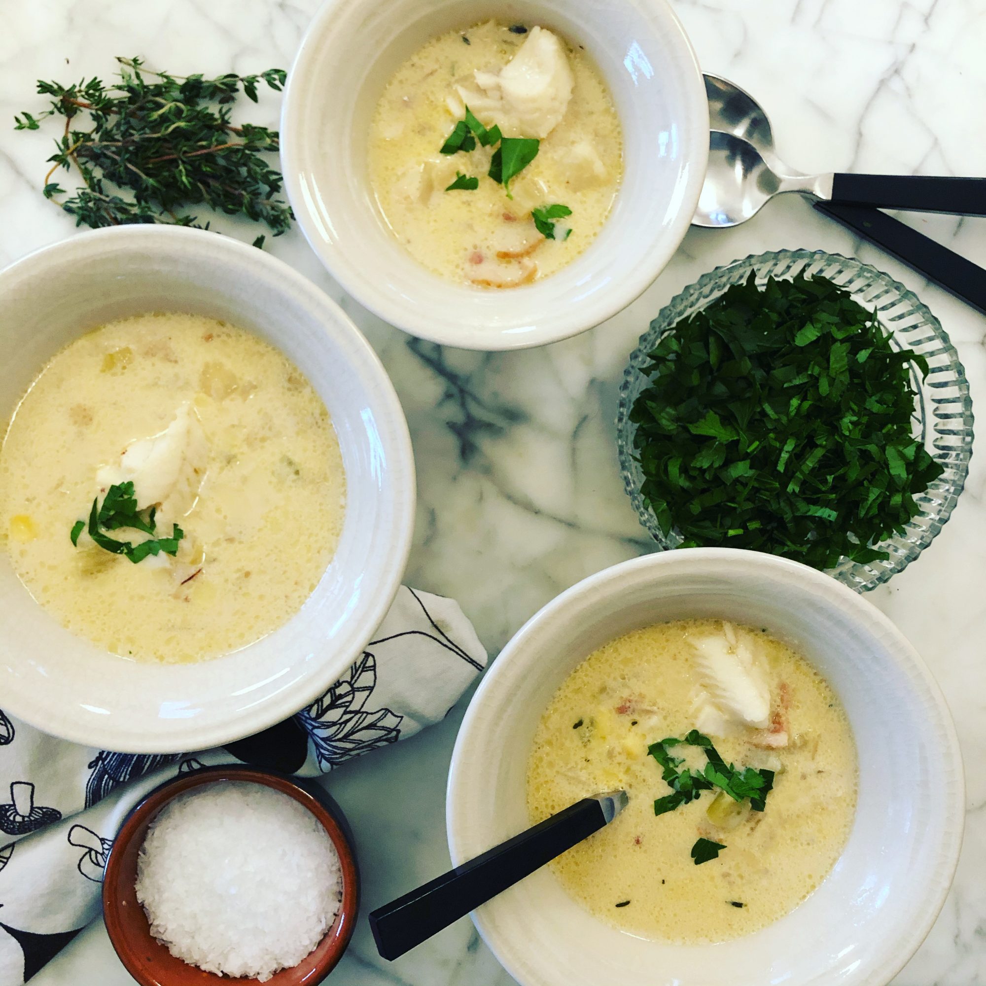 Great Lakes Chowder Recipe _ Stacey Brugeman